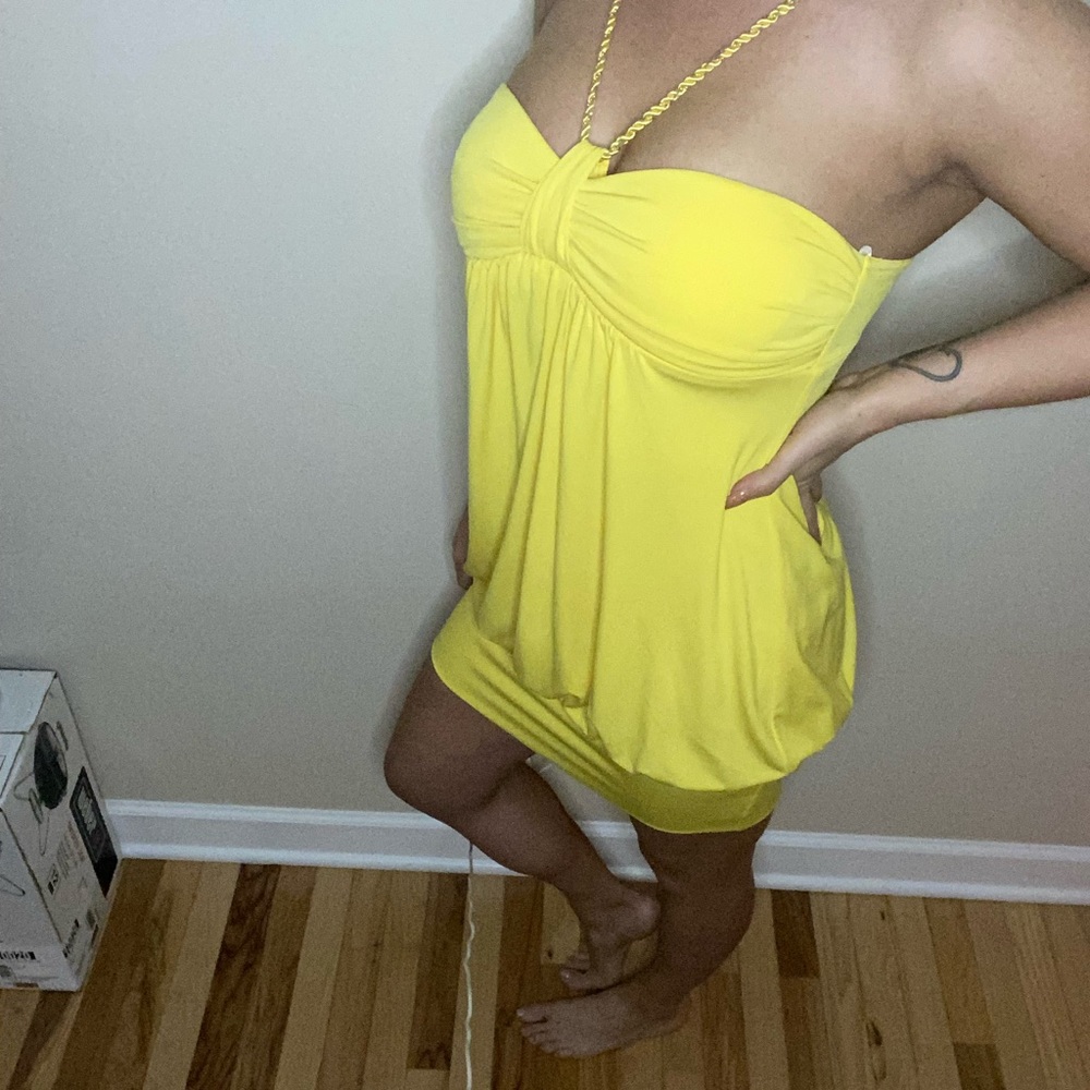 Yellow dress